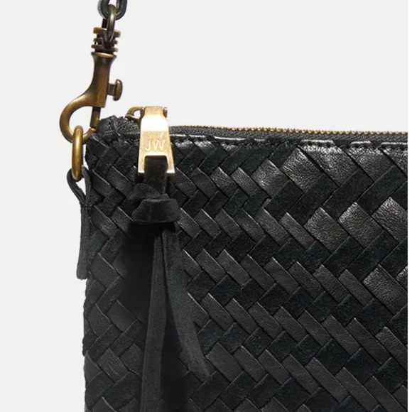 Johnny Was Woven Leather Crossbody - Picture 6 of 11